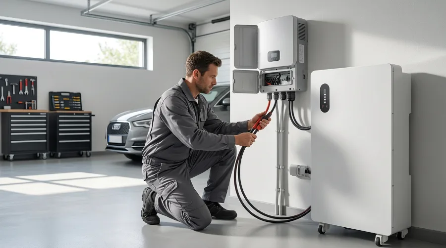 Installer guide: commissioning a low-voltage battery with a hybrid inverter